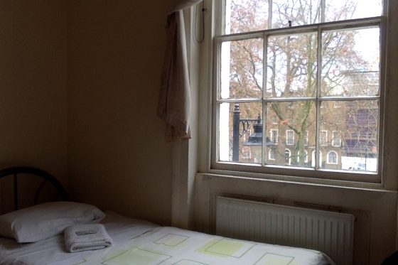 Argyle Square room with a view.