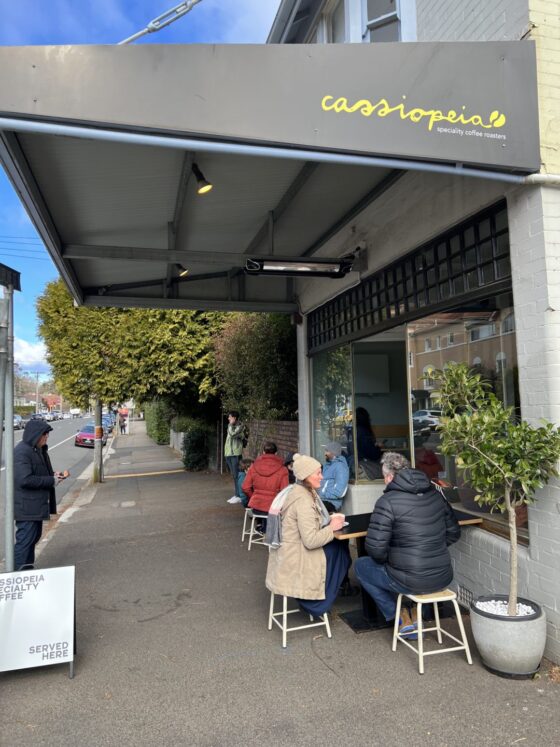 Cassopeia Espresso Bar in Katoomba. Photo credit Alicia Fulton
