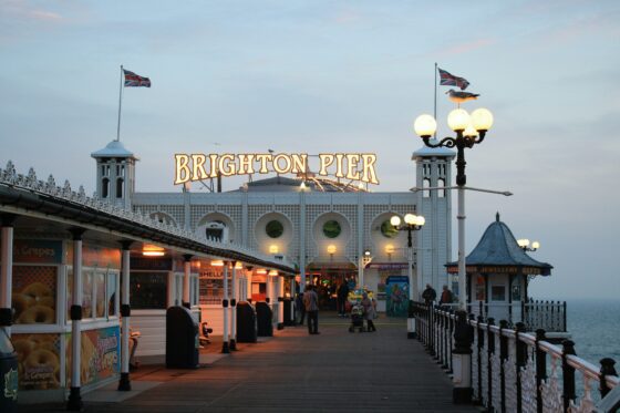 Brighton Pier photo by Callum Parker on Unsplash