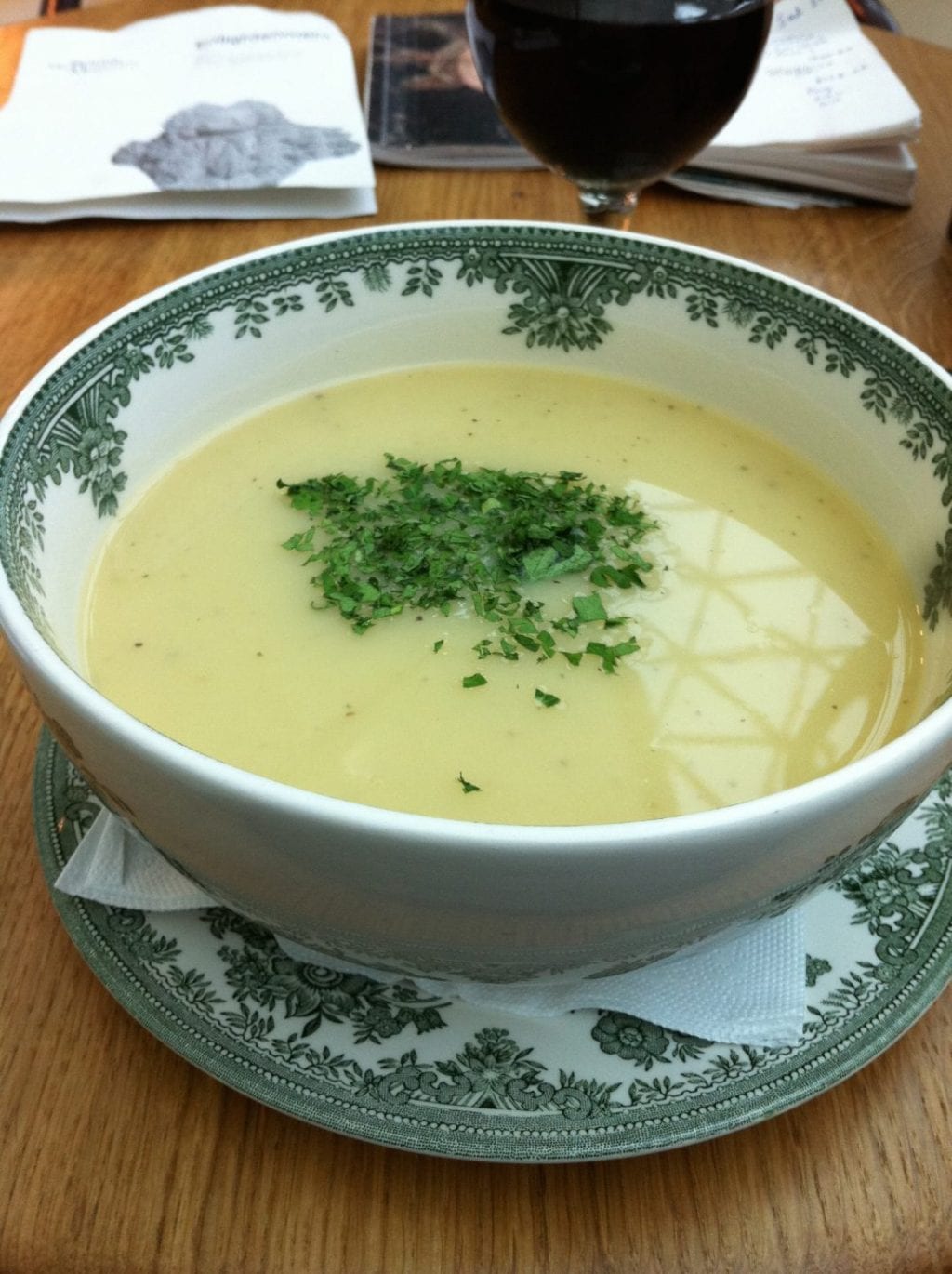 Soup - The Court Café, British Museum