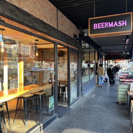 BeerMash outdoor seating Photograph: Mark Ferguson