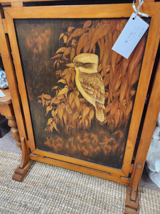 Australiana Firescreen