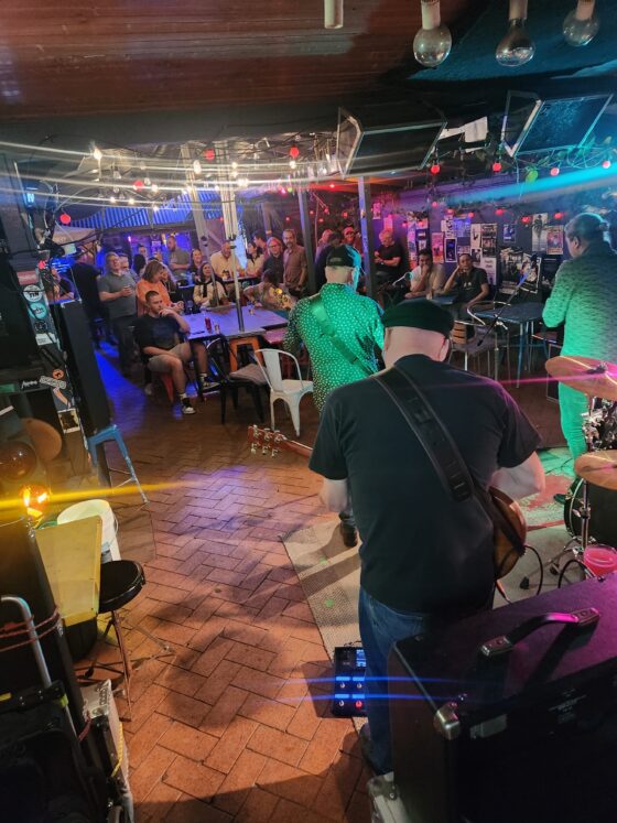 Link and Pin at Night