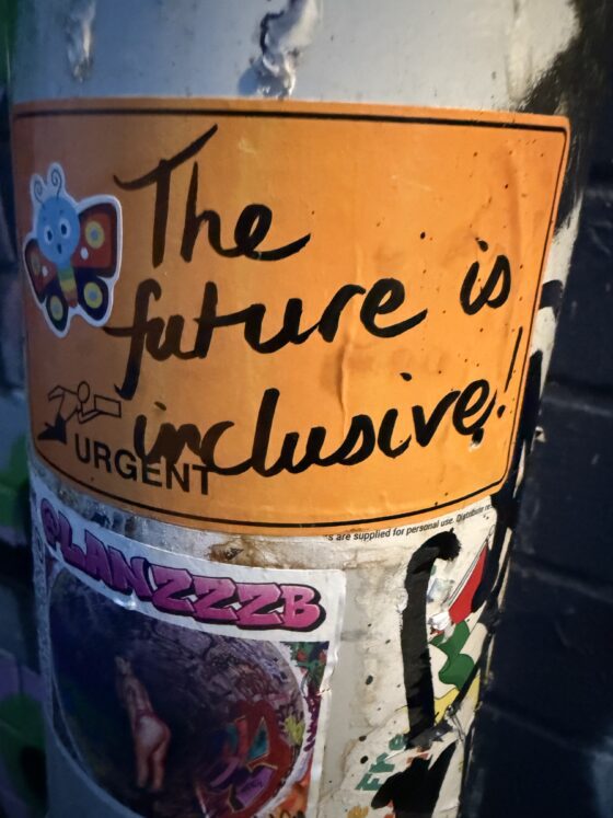 The Future is Inclusive