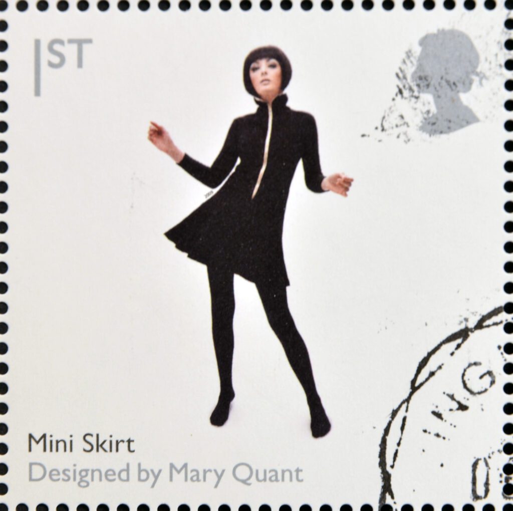 Mary Quant Postage Stamp