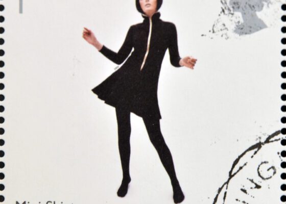 Mary Quant Postage Stamp