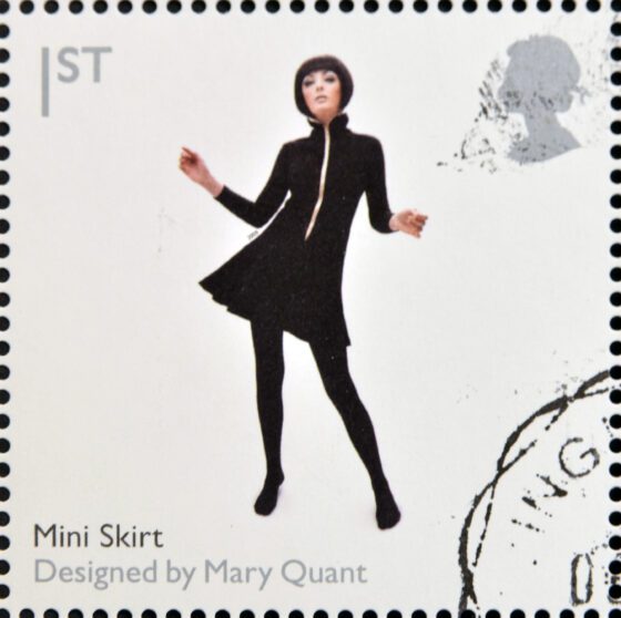 Mary Quant Postage Stamp