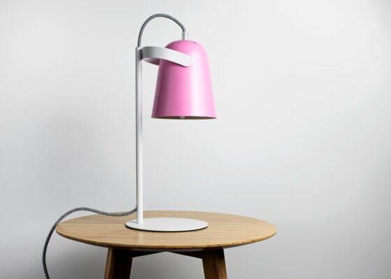 Pink lamp