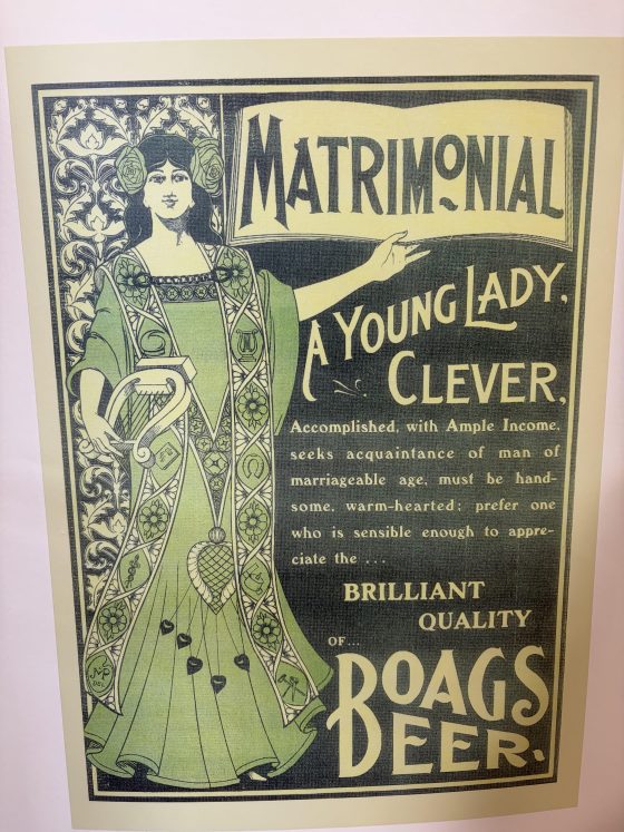 Boags Advertisement