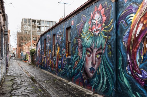 Melbourne Laneway Art