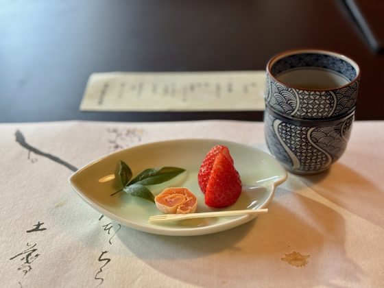 Strawberry And Dried Persimmon